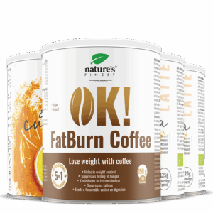 3x Golden Curcuma latte + OK!Fatburn Coffee pakke