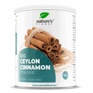 Økologisk kanelpulver fra Ceylon