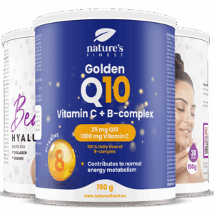 Beauty Hyaluron 1+1 FREE + Golden Q10 FREE