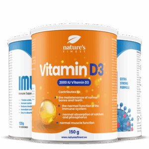 2x IMUNUP + D3-vitaminpulver pakke