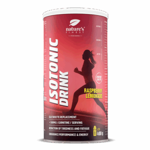 Isotonic raspberry lemonade