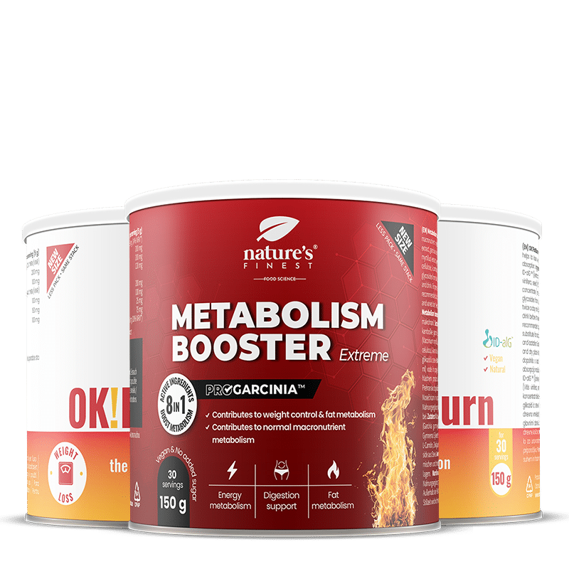 Metabolism Booster Extreme + OK!FatBurn 1+2 GRATIS