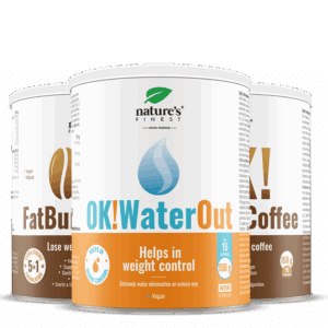 2x OK!FatBurn Coffee + OK!WaterOut pakke