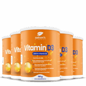 D3-vitamin i pulverform pakke