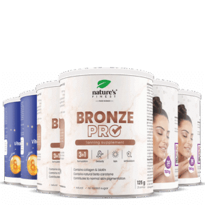 2x Beauty Hyaluron + 2x Golden Q10 + 2x Bronze PRO