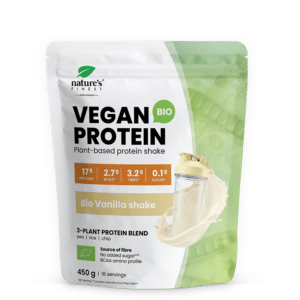 Økologisk vanilje 70% protein shake