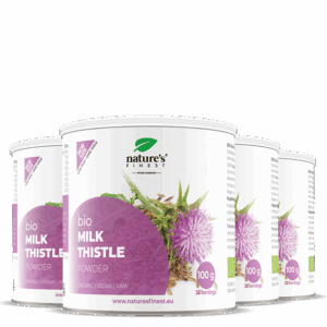 Pulveriseret økologisk marietidsel 2+2